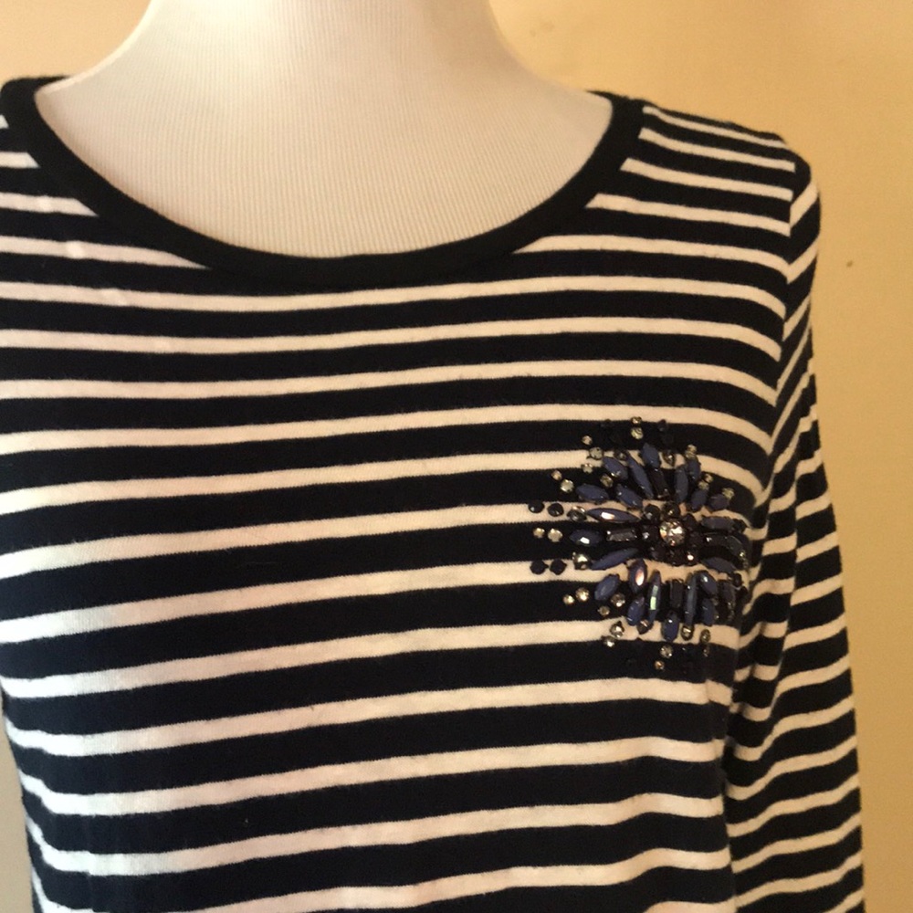 J. Crew 3/4 Sleeve Tee